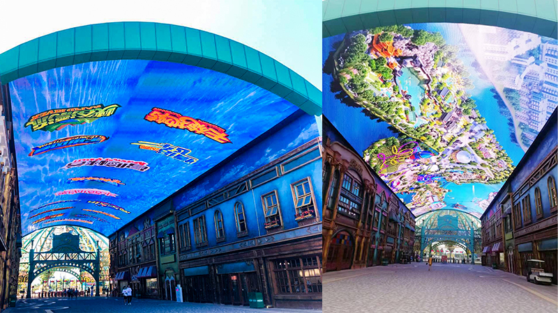 Transparent LED Screen TB Series for Outdoor Ceiling Display