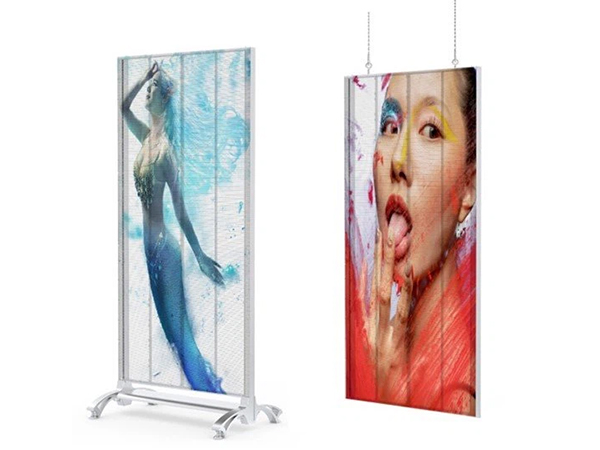 TD's Transparent LED Poster Screen TP Series