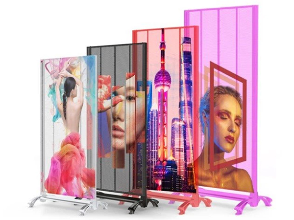 TD's Transparent LED Poster Screen TP Series